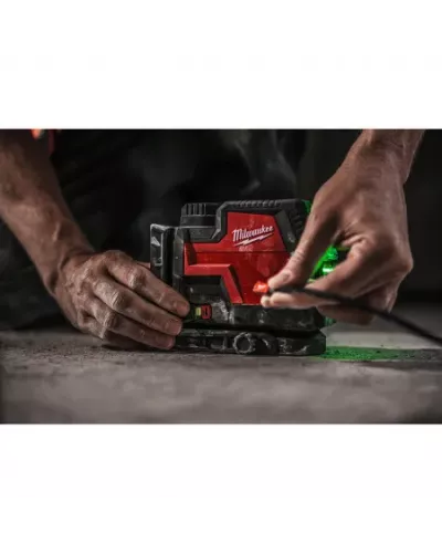 Нивелир лазерный линейно-точечный L4 CLLP-301C Milwaukee