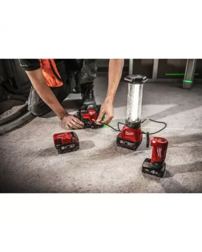 Нивелир лазерный линейно-точечный L4 CLLP-301C Milwaukee