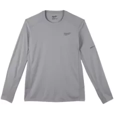 Футболка серая с длинным рукавом Milwaukee WWLSG (XL) (Арт.4933478191)