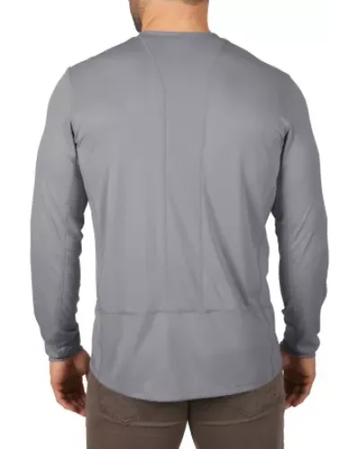 Футболка серая с длинным рукавом Milwaukee WWLSG (XL) (Арт.4933478191)
