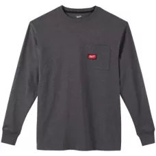 Футболка темно-серая с длинным рукавом Milwaukee WTLSG (L) (Арт.4933478239)