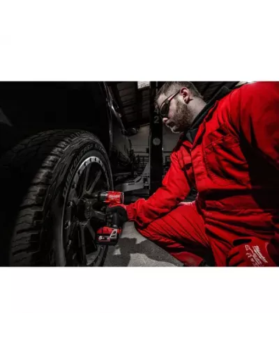 Аккумуляторный среднемоментный ударный гайковерт с фиксацией пином M18 FMTIW2P12-502X FUEL (1/2