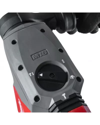 Аккумуляторный 4-х режимный SDS-Plus перфоратор со съемным патроном FIXTEC Milwaukee M18 ONE FHPX-0 FUEL ONE-KEY (Арт. 4933478885)