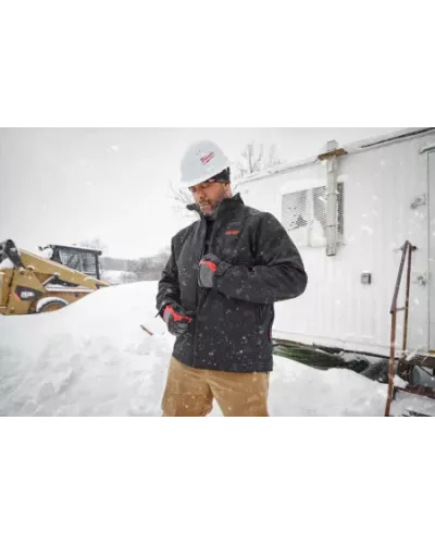 Куртка черная с подогревом Milwaukee M12 HJ BL5-0 (M) (Арт.4933478968)