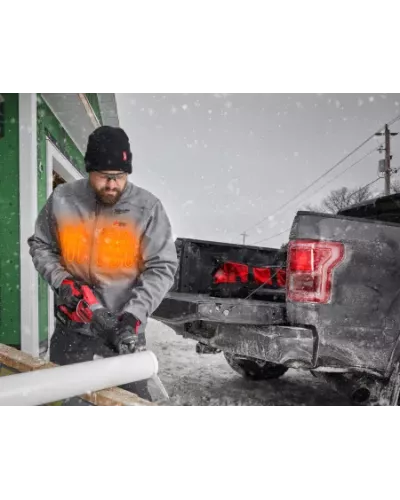 Куртка серая с подогревом Milwaukee M12 HJ GREY5-0 (S) (Арт.4933478972)