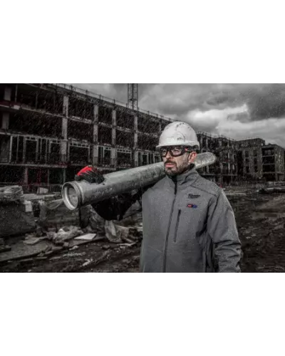 Куртка серая с подогревом Milwaukee M12 HJ GREY5-0 (S) (Арт.4933478972)