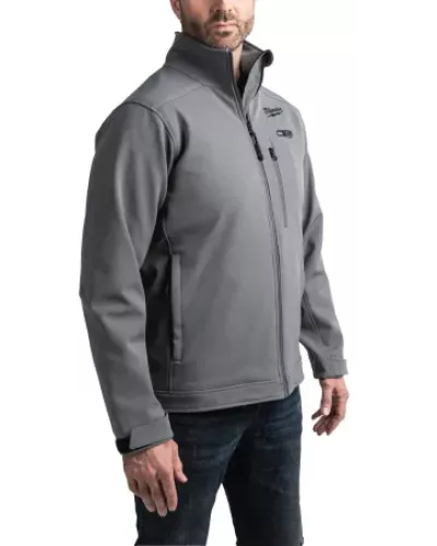 Куртка серая с подогревом Milwaukee M12 HJ GREY5-0 (XXL) (Арт.4933478976)