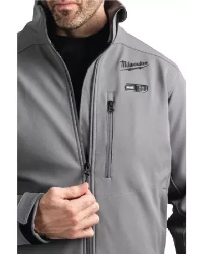 Куртка серая с подогревом Milwaukee M12 HJ GREY5-0 (XXL) (Арт.4933478976)