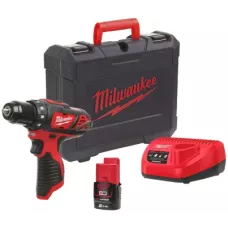 Аккумуляторная безударная дрель-шуруповерт Milwaukee M12 BDD-201C (Арт. 4933479439)