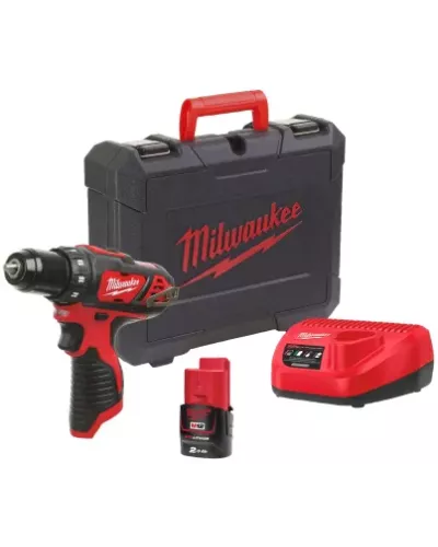 Аккумуляторная безударная дрель-шуруповерт Milwaukee M12 BDD-201C (Арт. 4933479439)