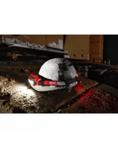 Аккумуляторный налобный, светодиодный фонарь, заряжаемый через USB Milwaukee L4 HL-VIS-301 (Арт. 4933479768)