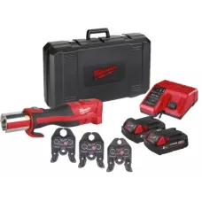 Аккумуляторный инструмент для обжима труб M18 BLHPT-202C Geberit Mapress Set Milwaukee