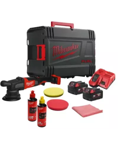 Аккумуляторная орбитальная полировальная машина Milwaukee M18 FROP15-502X KIT FUEL (Арт. 4933492352)