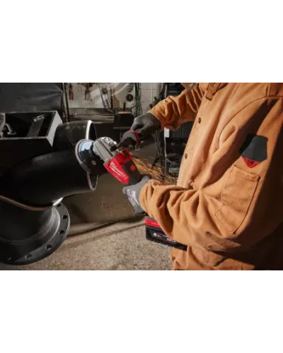Аккумуляторная шлифмашина угловая M18 FSAGSVO125X-0X FUEL (без АКБ и ЗУ) Milwaukee