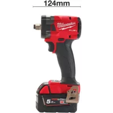 Аккумуляторный компактный ударный гайковерт с фиксацией фрикционным кольцом Milwaukee M18 FIW2F12-0 FUEL (1/2'') (Арт. 4933498058)