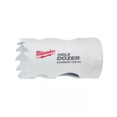 Коронка биметаллическая с твердосплавными зубьями Milwaukee HOLE DOZER CARBIDE 29 мм  (Арт. 49560708)