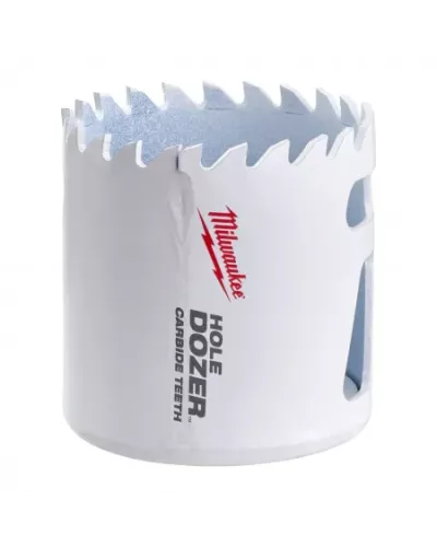 Коронка биметаллическая с твердосплавными зубьями Milwaukee HOLE DOZER CARBIDE 48 мм  (Арт. 49560719)