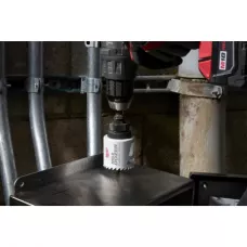 Коронка биметаллическая с твердосплавными зубьями Milwaukee HOLE DOZER CARBIDE 51 мм  (Арт. 49560720)