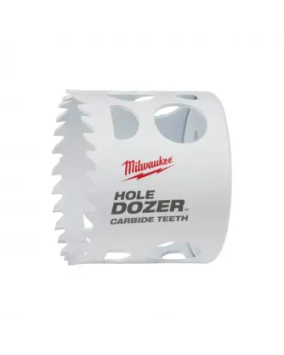 Коронка биметаллическая с твердосплавными зубьями Milwaukee HOLE DOZER CARBIDE 54 мм  (Арт. 49560722)