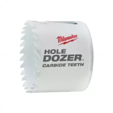 Коронка биметаллическая с твердосплавными зубьями Milwaukee HOLE DOZER CARBIDE 60 мм  (Арт. 49560726)
