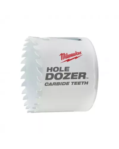 Коронка биметаллическая с твердосплавными зубьями Milwaukee HOLE DOZER CARBIDE 60 мм  (Арт. 49560726)