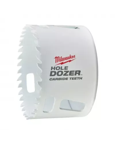 Коронка биметаллическая с твердосплавными зубьями Milwaukee HOLE DOZER CARBIDE 70 мм  (Арт. 49560731)