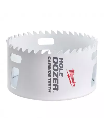 Коронка биметаллическая с твердосплавными зубьями Milwaukee HOLE DOZER CARBIDE 89 мм  (Арт. 49560738)