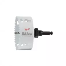 Коронка биметаллическая с твердосплавными зубьями Milwaukee HOLE DOZER CARBIDE 108 мм  (Арт. 49560744)