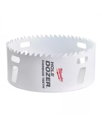 Коронка биметаллическая с твердосплавными зубьями Milwaukee HOLE DOZER CARBIDE 152 мм  (Арт. 49560749)