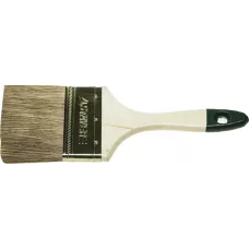 STAYER  LASUR, 63 мм, 2,5", смешанная щетина, деревянная ручка, для высокотекучих ЛКМ, плоская кисть (01031-63)