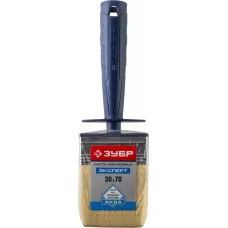 ЗУБР 3 х 7 см, пластмассовый корпус, щетина искусственная, кисть - макловица АКВА 01817-07