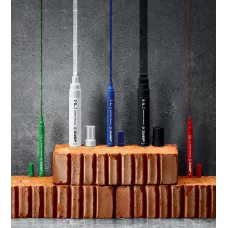 ЗУБР  МК-200 1 мм, круглый, белый, маркер-краска, Профессионал (06326-8)