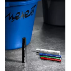 ЗУБР  МК-200 1 мм, круглый, белый, маркер-краска, Профессионал (06326-8)