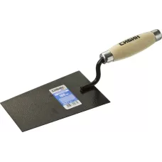 СИБИН  175 х 110 х 90 мм, деревянная ручка, стальная, кельма отделочника (0820-1_z01)