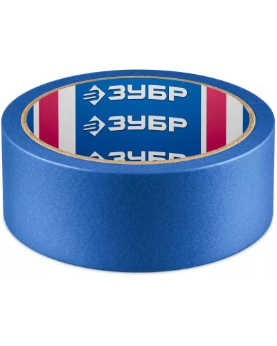 ЗУБР  №100 36 мм х 25 м, для гладких и слегка шероховатых поверхностей, малярная лента, Профессионал (12141-36)