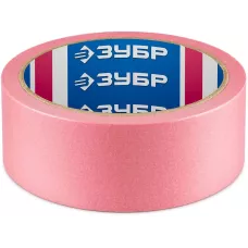 ЗУБР  №200 36 мм х 25 м, для деликатных и недавно окрашенных поверхностей, малярная лента, Профессионал (12142-36)