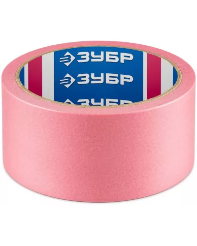 ЗУБР  №200 48 мм х 25 м, для деликатных и недавно окрашенных поверхностей, малярная лента, Профессионал (12142-48)