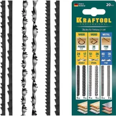 KRAFTOOL 130 мм, полотна для лобзика (15348-H20_z02)