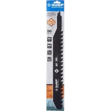 ЗУБР 345 мм, тв.зубья 20T, полотно по лёгкому бетону для сабельной электроножовки 159772-20 Профессионал