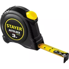 STAYER  AutoLock, 3 м х 16 мм, рулетка с автостопом (2-34126-03-16_z02)