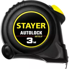 STAYER  AutoLock, 3 м х 16 мм, рулетка с автостопом (2-34126-03-16_z02)
