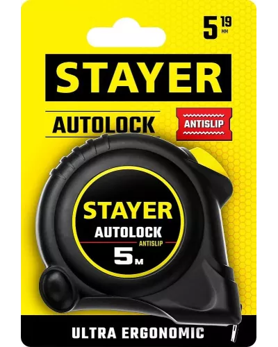 STAYER 5 м х 19 мм, с автостопом рулетка 2-34126-05-19_z02
