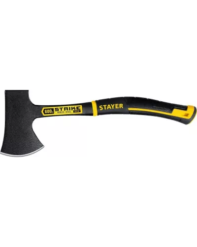 STAYER 600 г, 330 мм, топор цельнометаллический 