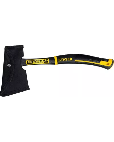 STAYER 600 г, 330 мм, топор цельнометаллический 