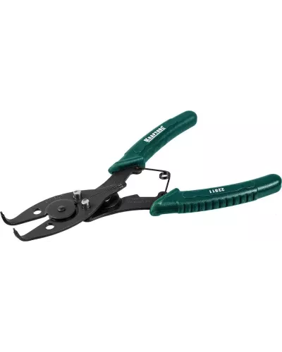 KRAFTOOL 180 мм, 3 насадки, съемник стопорных колец 12-в-1 22811