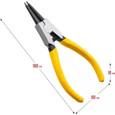 STAYER 4 шт., 160 мм, набор съемников стопорных колец 22830-H4