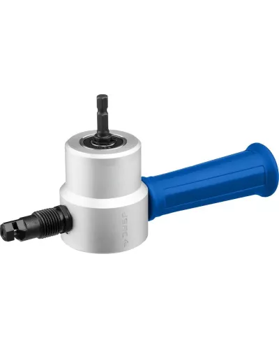 ЗУБР  Сверчок, набор в кейсе, насадка-ножницы для реза листового металла, Профессионал (23294)