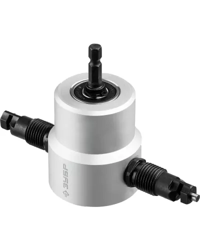 ЗУБР  Сверчок, набор в кейсе, насадка-ножницы для реза листового металла, Профессионал (23294)