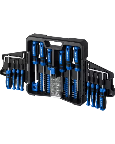 ЗУБР 63 шт., набор отверток с насадками 25243 Профессионал