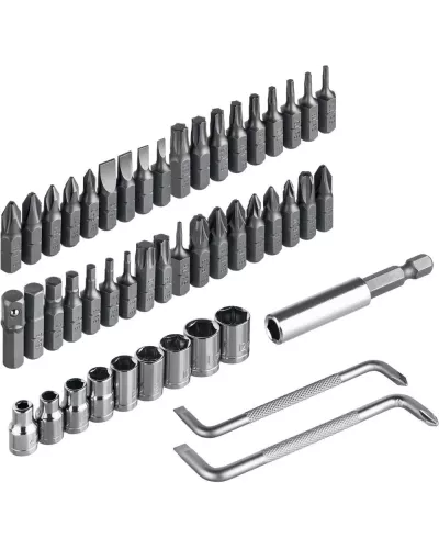 ЗУБР 63 шт., набор отверток с насадками 25243 Профессионал